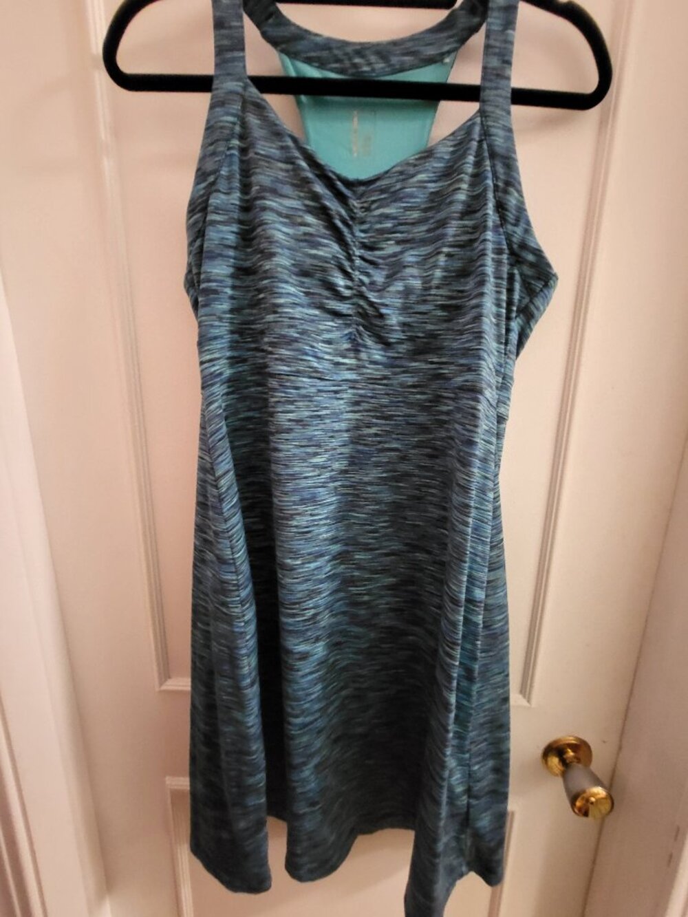 MPG Mondetta Performance Gear Travel Dress - Blue Space Dye - Medium
